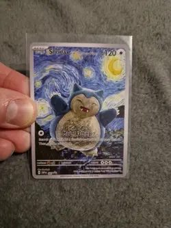 Snorlax Art Card Bundle Moon Bathing & Cozy Room Custom Display Set - Image 5