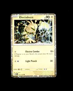 NM Miscellaneous Cards & Products Holo Electabuzz - (Cosmos Holo) 125/165 - Image 1