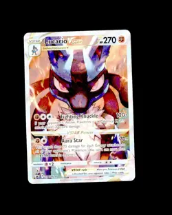 NM SWSH: Sword & Shield Promo Cards Holo Lucario VSTAR - SWSH291 a2 - Image 1