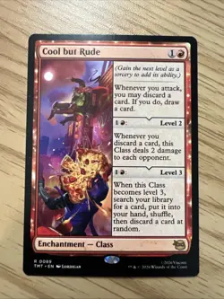 MTG TMNT Rare And Mythic The Ooze Cool But Rude Dark Leo & Shredder - Image 4