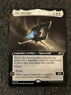 Magic The Gathering MTG - The Seriema (Extended Art) - Edge of Eternities - Image 1