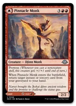 Pinnacle Monk #246 (NM) Modern Horizons 3 MH3 Magic MTG - Image 1