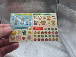PiPiPi Pikachu Pokemon Sticker Seal Chao appendix Bandai Japanese Nintendo - Image 3