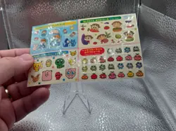 PiPiPi Pikachu Pokemon Sticker Seal Chao appendix Bandai Japanese Nintendo - Image 5