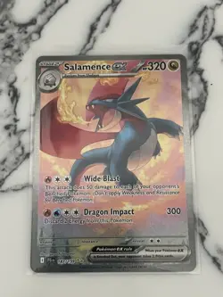 Salamence ex 187/159 - Journey Together Special Illustration Rare Pokemon NM SIR - Image 1