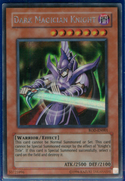 CAVALIERE MAGO NERO (Dark Magician Knight) Segreta ROD EN001 • inglese • Yugioh! - Image 1