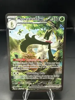 Pokemon Meowscarada ex 256/193 Sv02: Paldea Evolved Holo - Image 2