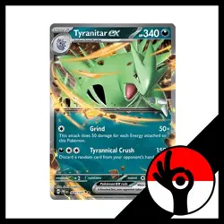 Pokemon TCG: Prismatic Evolutions - 064/131 - Tyranitar Ex - Image 1