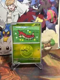 Pokemon TCG - Wurmple (Love Ball) - Ascended Heroes - 11/217 - Common - Image 1