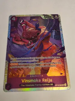 Vinsmoke Reiju OP12-063 Legacy of the Master Foil NM - Image 2