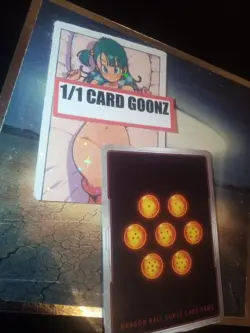 Waifu Bulma Dragon Ball Super Card HOLO - Image 1