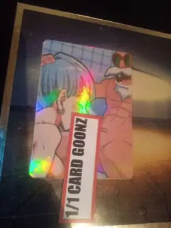 Waifu Bulma HOLO Dragon Ball Super Card - Image 1