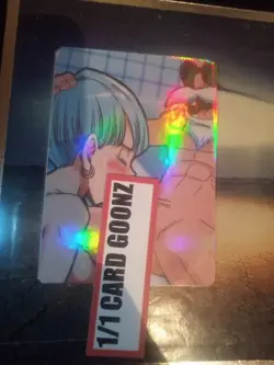 Waifu Bulma HOLO Dragon Ball Super Card - Image 2