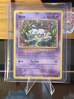 Pokemon TCG XY Evolutions Mew Holo Rare Card 53/108 NM/Mint Condition Copy - Image 1