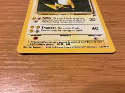 NEW POKEMON BASE SET 2 HOLO CARD #16 OF 130 "RAICHU" - Image 2