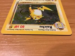 NEW POKEMON BASE SET 2 HOLO CARD #16 OF 130 "RAICHU" - Image 3