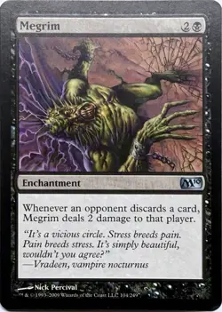 Megrim - Magic 2010 (M10): #104, Magic: The Gathering Nm C289 - Image 1