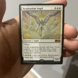 Magic: The Gathering Resplendent Angel 034/280 Core Set 2019 Mythic English - Image 1