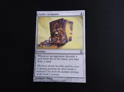 Geth's Grimoire LP [Darksteel] #2 Mtg Magic Free Tracking! - Image 1