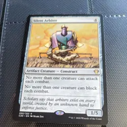 Magic: The Gathering Silent Arbiter Artifact Creature Construct 204/210 - Image 1
