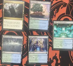 MTG Simic Commander Mana Lot – Sol Ring, Signets, Dual Lands, Full Art Basics - Image 4