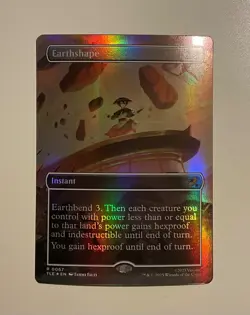 Earthshape Borderless Foil Avatar: The Last Airbender Eternal-Legal - Image 1