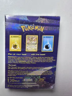 SEALED 2002 Pokemon Turmoil Theme Deck Raichu Legendary Collection - Image 2