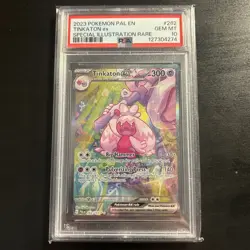 2023 Pokemon Paldea Evolved Tinkaton SIR PSA 10 - Image 1