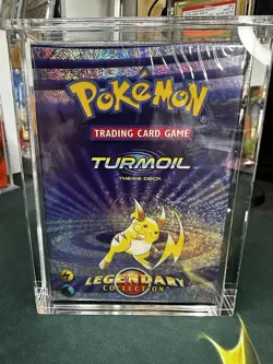 SEALED 2002 Pokemon Turmoil Theme Deck Raichu Legendary Collection - Image 1