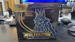 Pokemon TCG: Mega Evolution Elite Trainer Box (ETB) Lucario - New/Factory Sealed - Image 1