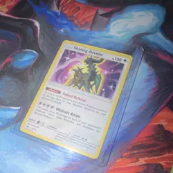 Pokemon TCG Shining Arceus 57/73 Shining Legends Shiny Holo Rare 130 HP English - Image 1