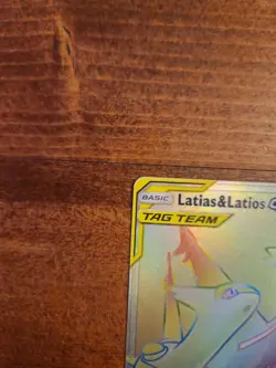 Pokemon Latias & Latios GX Team Up 190/181 Secret Rare SM Rainbow Holo Card - Image 3