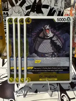 Dr. Hogback OP14-110 The Azure Sea's Seven Foil 4 Cards Bundle - Image 1