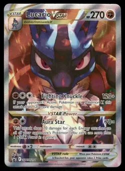 Pokemon Cards Lucario VSTAR SWSH291 Sword & Shield Promo Holo Promo NM - Image 1