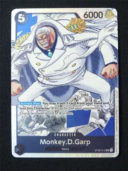 Monkey D Garp ST06-012 SR Foil - One Piece Card #2TX - Image 1