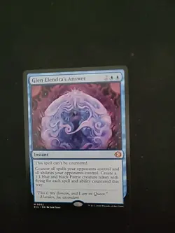 MTG ECL #52 Glen Elendra's Answer Lorwyn Eclipsed Regular - Image 1