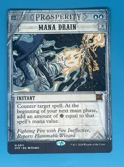 Mana Drain Outlaws of Thunder Junction: Breaking News Regular - Image 1