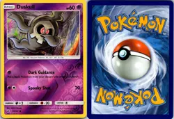 Duskull 51/147 C Burning Shadows Pokemon Reverse Holo NM - Image 3
