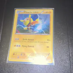 Pokemon Pikachu Libre 30/30 Quick Attack Flying Elekick Basic 80 HP 2016 Card - Image 1