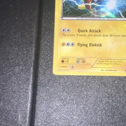 Pokemon Pikachu Libre 30/30 Quick Attack Flying Elekick Basic 80 HP 2016 Card - Image 3