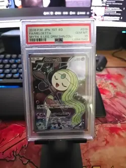 Full-Art Meloetta Pokemon CP5 Dream Shine Collection 1st Japanese 019/036 PSA 10 - Image 1