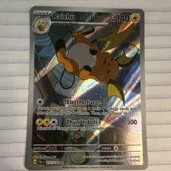 Pokemon TCG 2023 Raichu 211/193 Sv02 Paldea Evolved Holo IR Stage 1 EN - Image 1