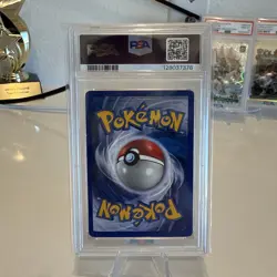 1999 Pokemon Base Set Shadowless Holo Charizard #4 PSA 5 EX Excellent - Image 2