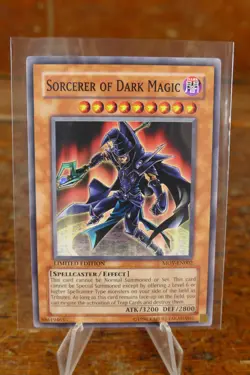 Yugioh Sorcerer of Dark Magic MOV-EN002 Common Limited Edition NM - Image 1