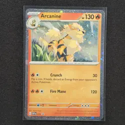 Arcanine - SVP011 - Cosmos Holo - Black Star Promo - Pokemon Card - NM/M - Image 1