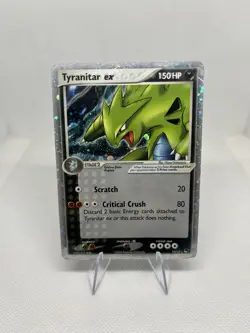 Tyranitar ex 17/17 Ultra Rare Holo POP Series 1 Pokemon Card - Image 1