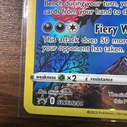 Galarian Moltres SWSH284 SWSH: Sword & Shield Promo Cards Holo NM - Image 5
