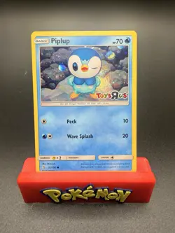 Piplup Holo Foil Exclusive Toys R Us Promo Card 32/156 Pokemon LP - Image 1