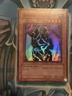 YUGIOH GEARFRIED THE IRON KNIGHT PSV-101 SUPER HP - Image 1