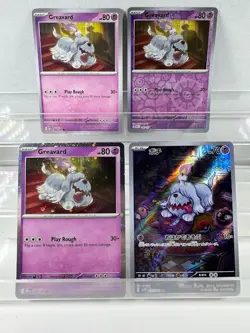 Pokemon Lot of Cards and Stickers All Greavard #971 Greavard Only Lot of 18 - Image 3